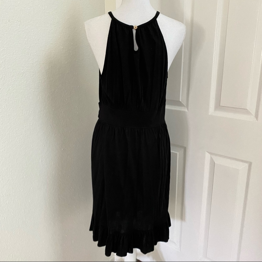 Juicy Couture Black Jersey Sleeveless Midi Dress M - Picture 5 of 12
